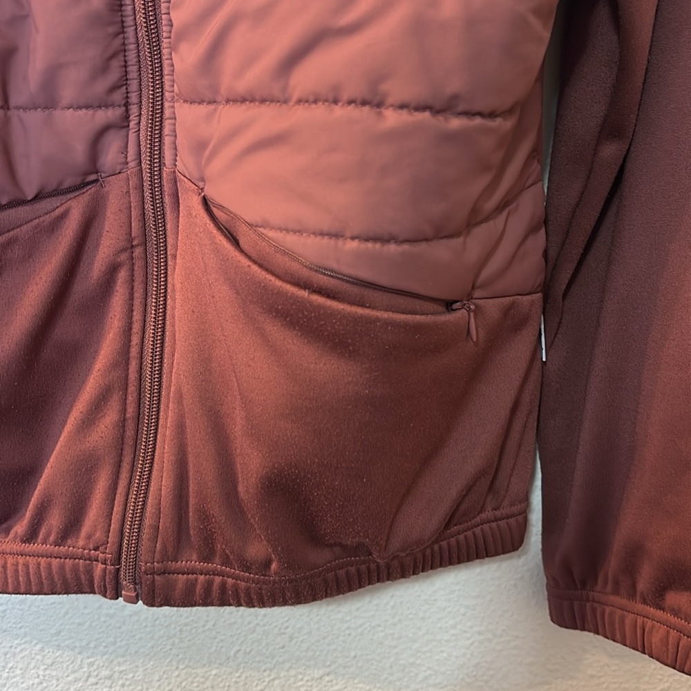 Avalanche Mauve Puffer Jacket with Hood and Quilted Design - Picture 2 of 6